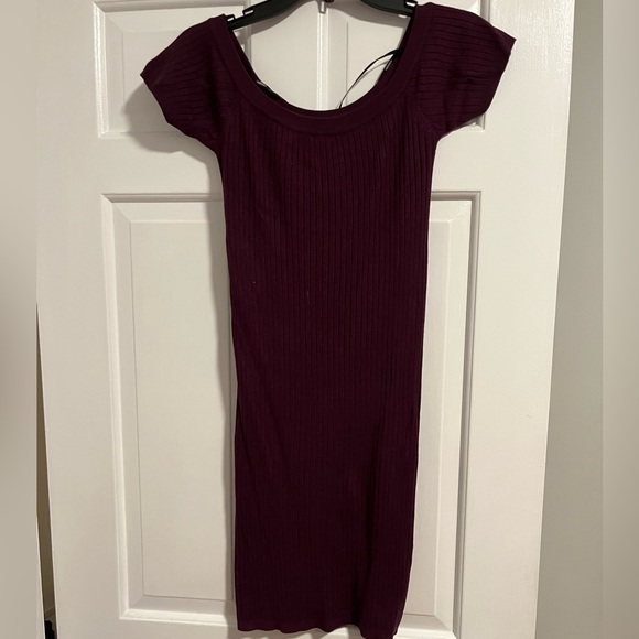Forever 21 Off the Shoulder Knit Dress - Picture 2 of 3